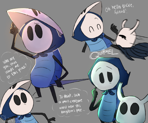 staarbles:ive been watching hollow knight gameplays for the past few days and help ive fallen in hal