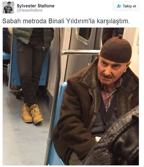 Sabah metroda Binali...