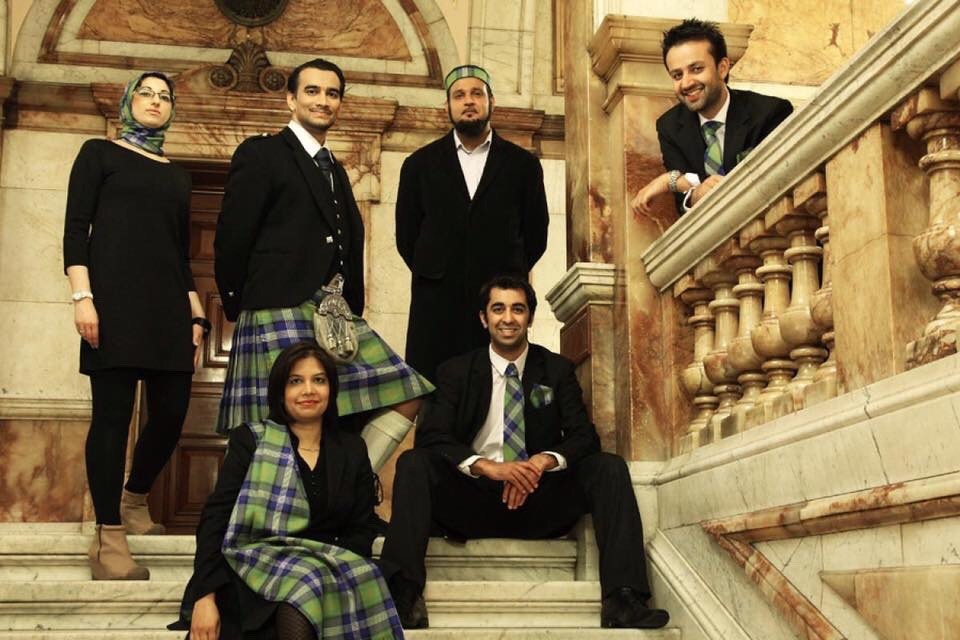 beardedboggan:
“ artsy-hijabi:
“ ayeforscotland:
“ selchieproductions:
“ ayeforscotland:
“ Scot-Asians proudly displaying the new Muslim tartan at Glasgow City Chambers.
Scotland is about inclusion. That’s they key word from this point on.
”
That is...