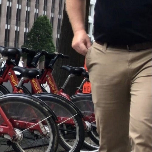 daddiesonthego:Off Duty Military Daddy Friends embarking on their first bikeshare adventure together