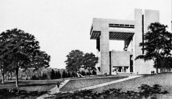 fuckyeahbrutalism:  Herbert F. Johnson Museum of Art, Cornell University, Ithaca, New York, 1968-1973 (I.M. Pei &amp; Partners)