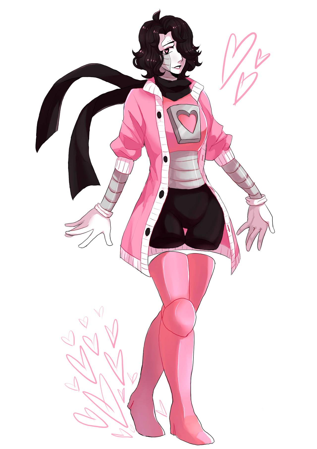 nakihime:  i hc that since in underswap mettablook still dreams of becoming a star