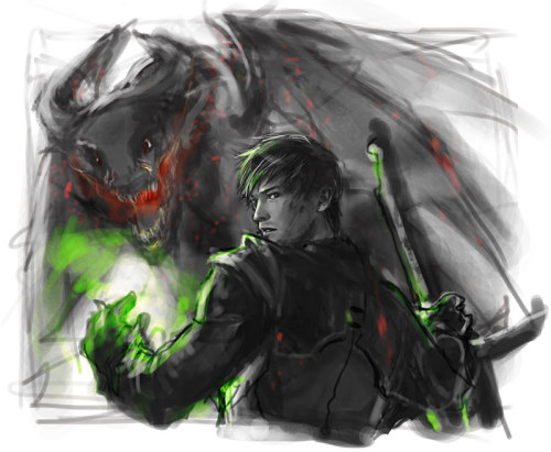 brilcrist:Dragon Age Inquisition tarot and quick paint dump i have posted on my FB before. My Inquis