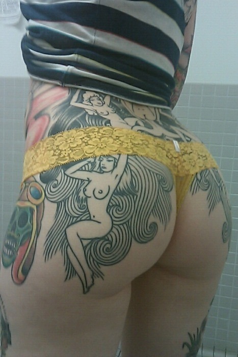 Tattooed Ass