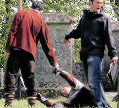 brolin-truelove:Colin + Bradley week 2017Day 1: Favorite Colin/Bradley behind the scenes “A lovely s