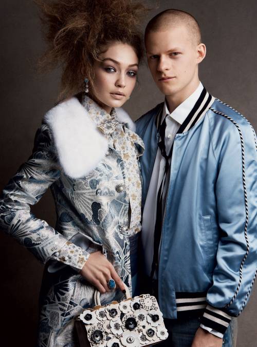 Gigi Hadid Introduces the New Generation of Rising Male Stars on Broadway＠VOGUE - 2017.