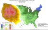 Daily mean temperature anomaly in February in the continental U.S.
[[MORE]]cingraham:
From the National Weather Service Salt Lake City on Twitter: “Unusually persistent high pressure over the western United States this winter has created very...