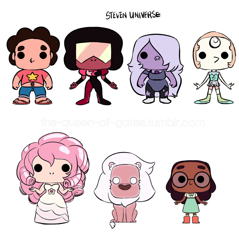 the-queen-of-gates:  Here’s this weeks pop designs!Last week was Disney, this week