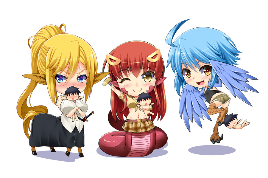 karioceananime:  Chibi Monsters by   butter   