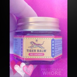 prettybabywhore:  That time I was bad and had to rub tiger balm into my cunt ꒰⌯͒•ɷ•⌯͒꒱