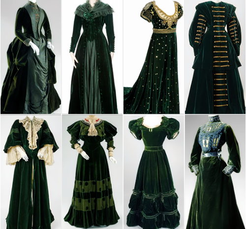 warpaintpeggy:some of my favorite vintage dresses        ↳  