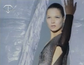unimportant:  She looks like Moses parting the Red Sea to lead her people to salvation