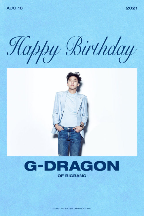 HAPPY BIRTHDAY G-DRAGON