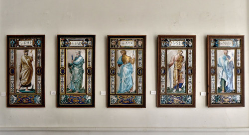 Chartres (Eure-et-Loir) - Musée des Beaux-Arts - “Les douze apôtres” (Léonard Limosin, v