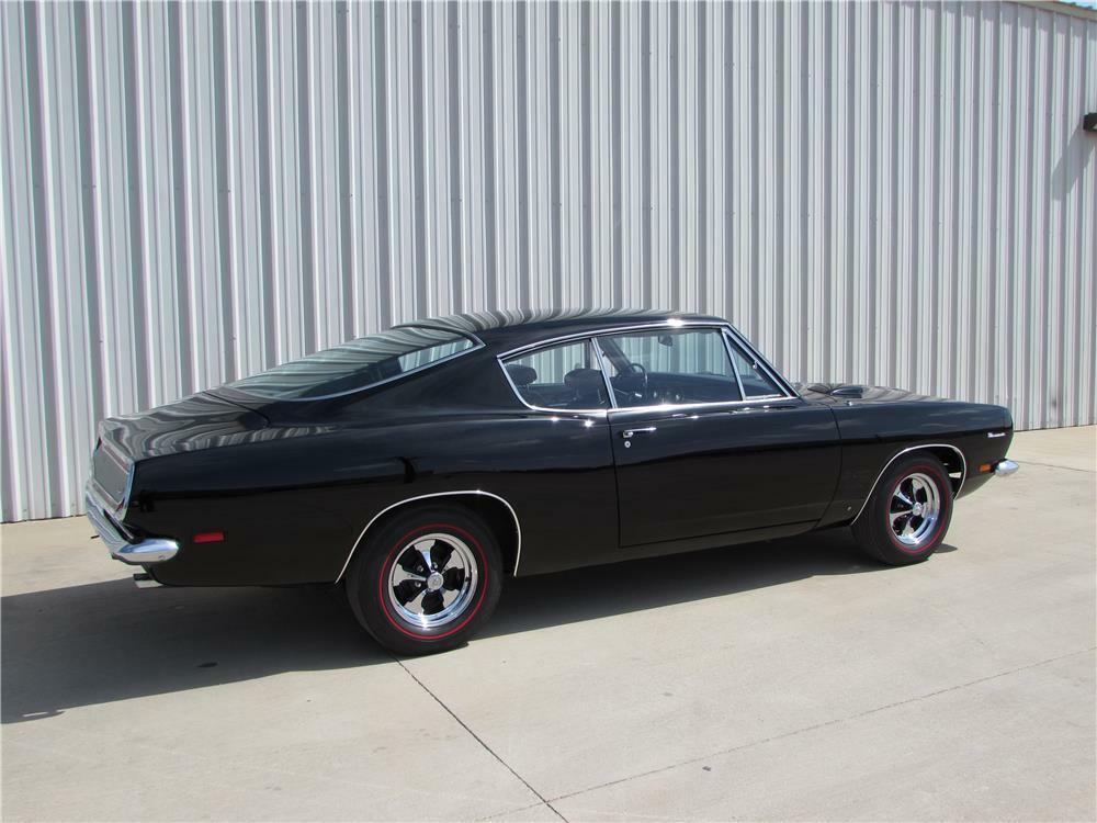 jacdurac:    1969 M Code 440 Barracuda fastback in triple black.   