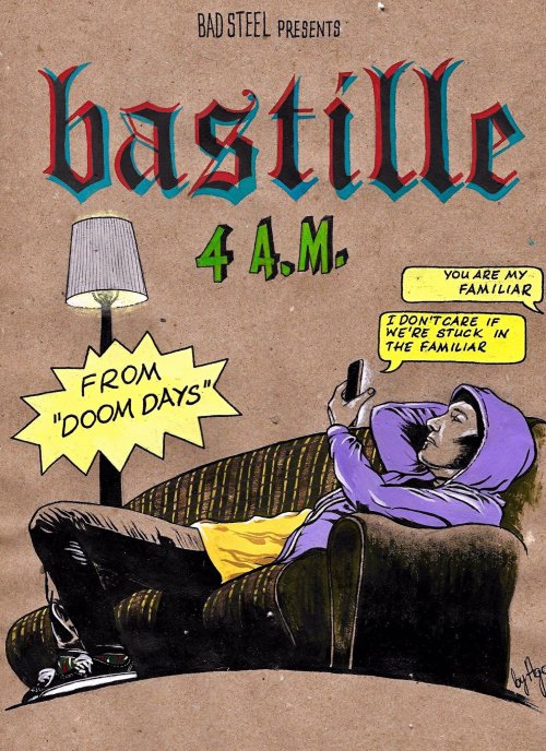 Bastille’s “4 AM” inspired comic