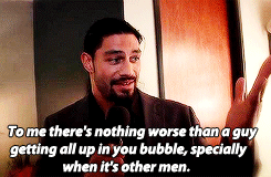 perversionsofjustice:  sparklesblue:  kingromansreign:Roman’s weird fear (x)  Some