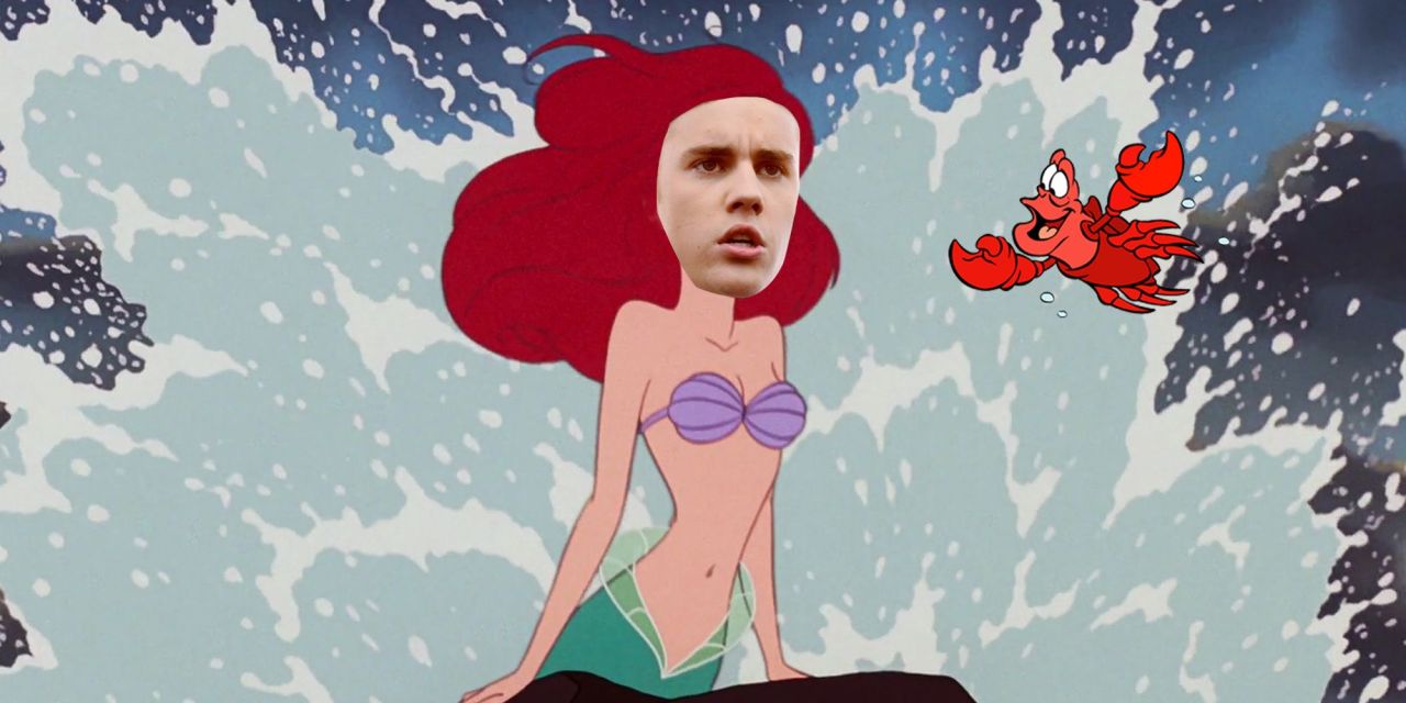 6 Disney Princesses Reimagined As Justin Bieber
The Little Mermaid’s Ariel isn’t the only Disney Princess with a Biebs thing going on.