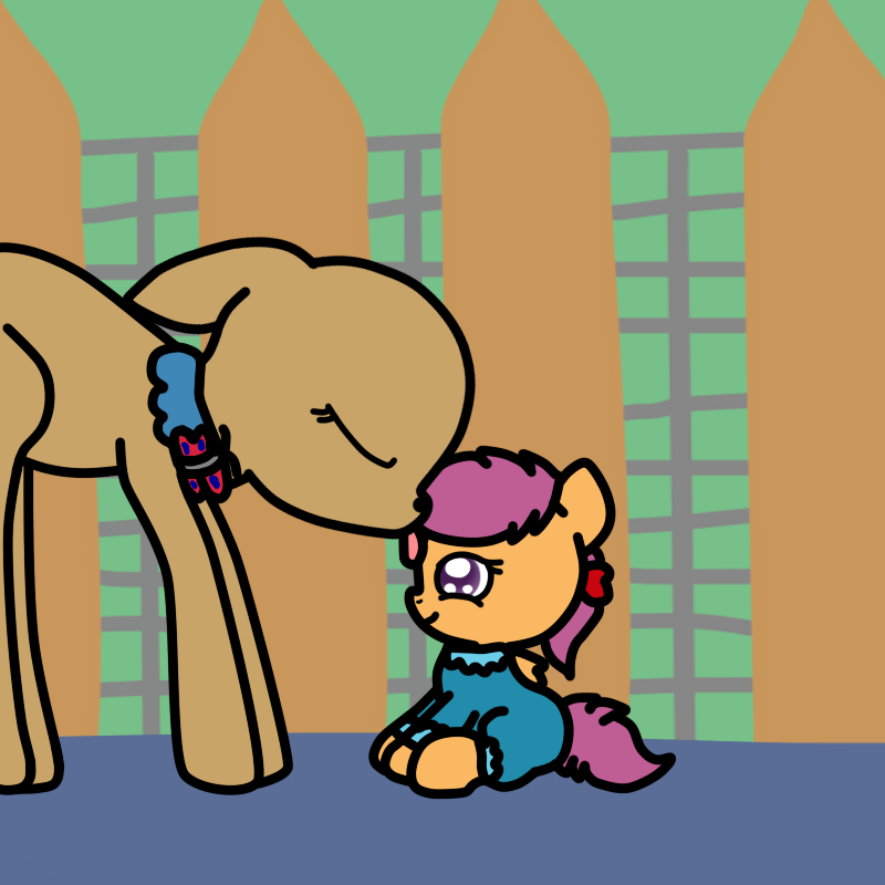 babyscoots:  Scoots: Hehe I like this one.   D'aww~! ^w^