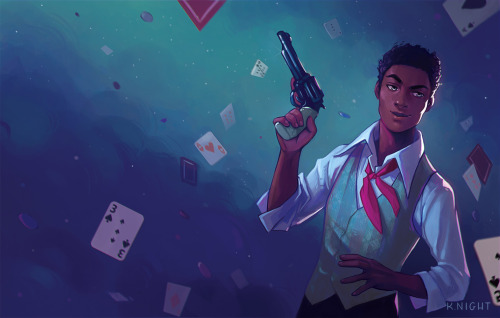 kiranightart: A whole collection of Six of Crows art commissioned by Once Upon a Wick in 2019! Unrel