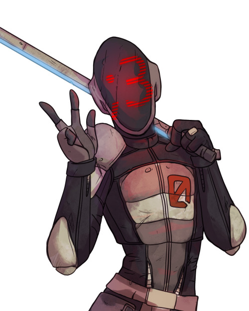 glitchstrip:did a collab with @thatcreepybadgerguy! i did the sketch/lineart and they did the colori
