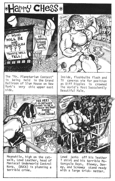Harry Chess, That Man From A.U.N.T.I.E. 1 - drawn by A. Jay for Drum magazine in the mid 60s. Here i