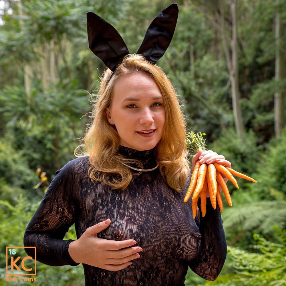 What would you do if you saw this bunny hopping through the woods? Check out more