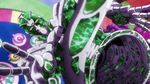 ladyjotaro: Second reason the looks and ability of stone free. Stone free looks like higerophant g