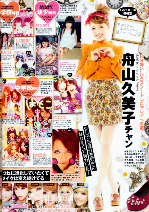 Kumicky’s evolution - Popteen November 2013