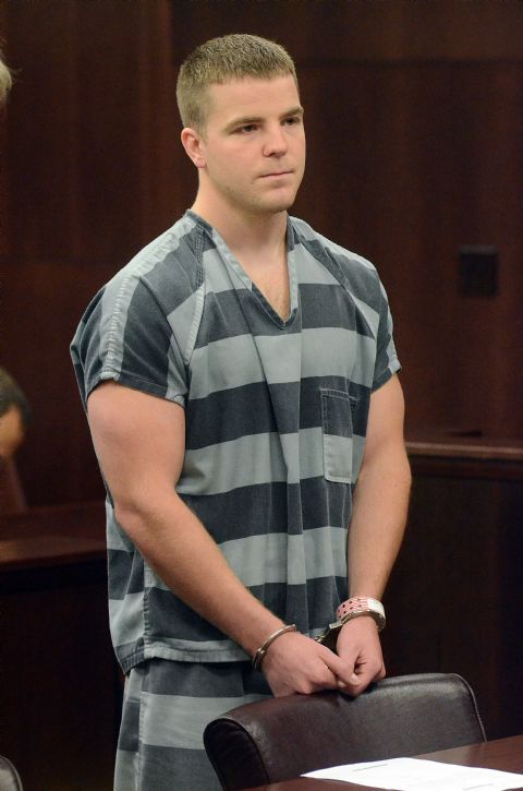 straightslaves: copericson4u: evileamon:  Ex-cop Justin Bentz, 28, was found guilty of rape and face