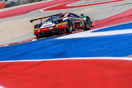 AF Corse showed its strength in torrid heat of the 2016 WEC 6 Hours of COTA with their N°71 Ferrari 