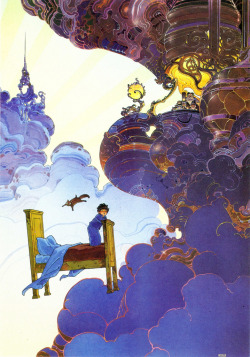 Moebius aka Jean Henri Gaston Giraud aka Jean Giraud aka Giraud Moebius aka Gir (French, 1938-2012) - Illustration for Little Nemo In Slumberland, 1985