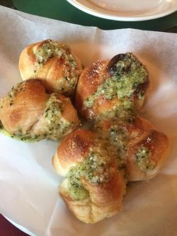 food-porn-diary:  Garlic Knots from a local
