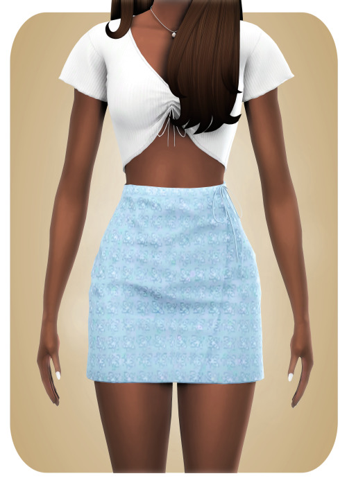 Hair • Earrings • NecklaceLook 1: Top • SkirtLook 2: Top • SkirtLook 3: Top &bul