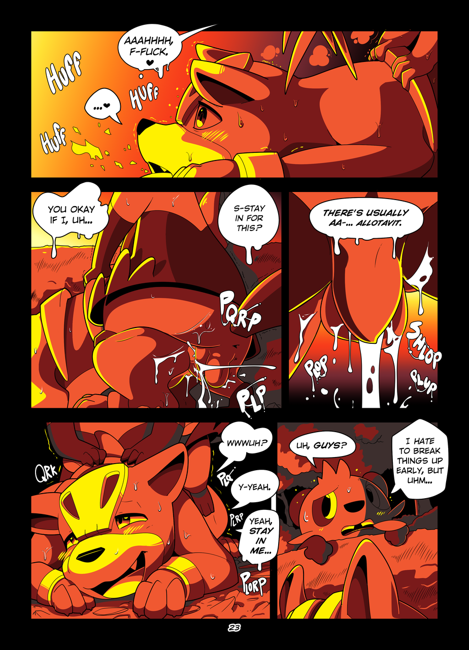  [Comic] Playing With Fire: pt II - All Pages (text post) 