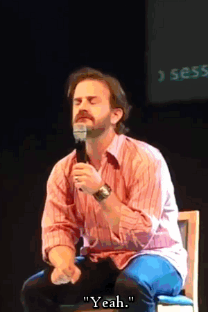 bishopsorphan:  incurable-insomnia:  Richard on his first meeting with Mark Pellegrino.