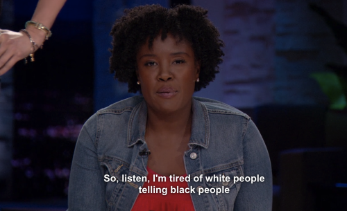 booksmoviesandanimals: atribeonaquest: tv-nerd-aus: Akilah Green on Chelsea  SAY THAT SHIT ! Th