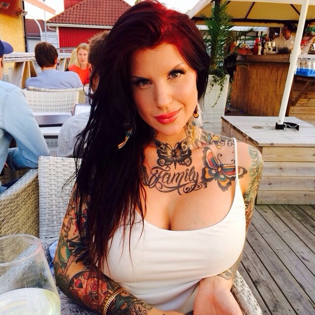 implantlover:  I love Harley Vicious. Tattooed. Milf. Family values. And with tits