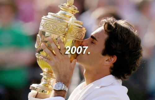 oliviergiroudd: Roger Federer wins a record breaking 8th Wimbledon title (beating Sampras’s 7)