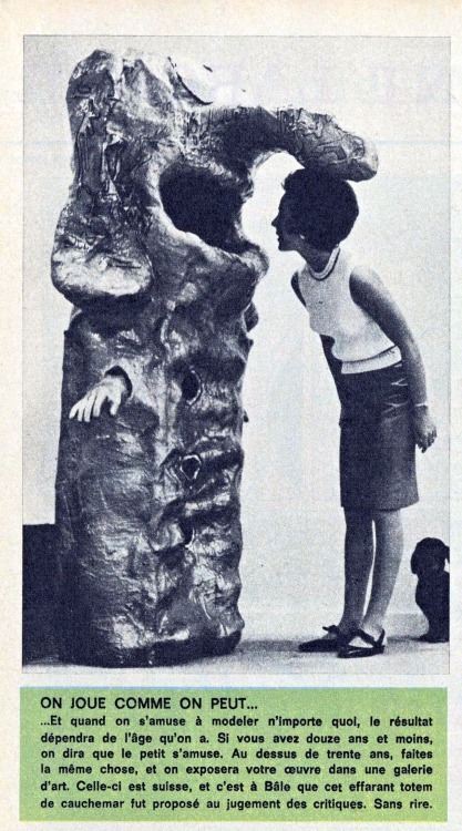 Le Totem de cauchemar, 1967.