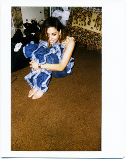 delevingned-deactivated20151023:  Behind the scenes polaroids from Aubrey Plaza’s shoot with Nylon Magazine [x] 