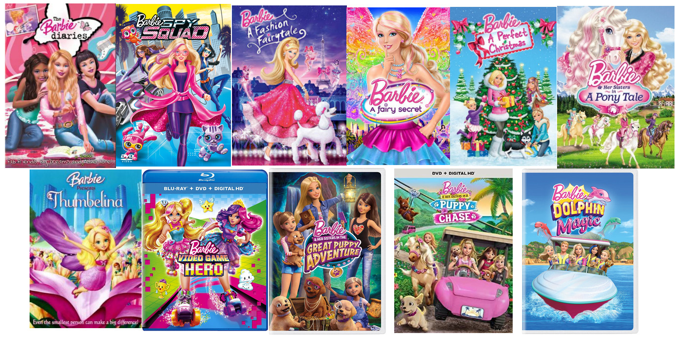 Barbie movies in chronological order hotsell