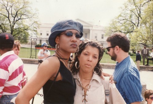 National March On Washington For Lesbian, Gay, And Bi Equal Rights And Liberation In Front Of The White