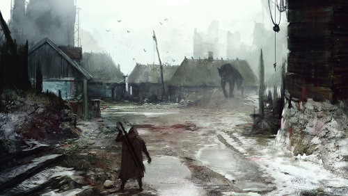 XXX nenad8: The Witcher-inspired paintings by photo