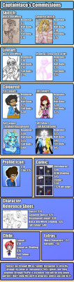 captaintaco2345:New commission price sheet!