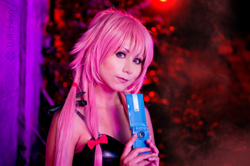 xxgeekpr0nxx: Yup, these photos by And Yamasaki of Witchiko as Yuno from Future Diary