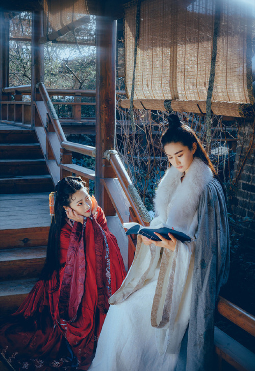 changan-moon:Traditional Chinese hanfu by 大如如酱