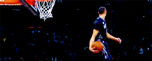 sports-and-everything-else:Zach Lavine destroying the rim
