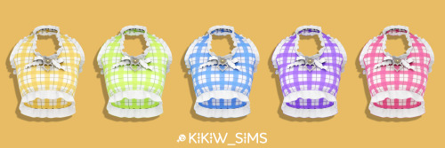 [KIKIW]Mango top Post becomes public on  5/31/2022 *New mesh*5 colors*Base game compatible*Female*HQ