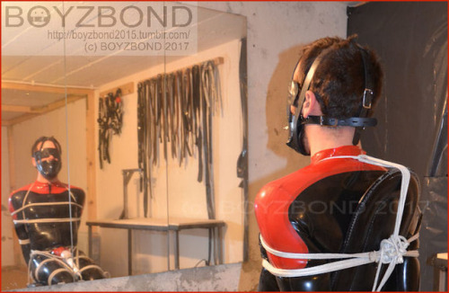 Porn photo boyzbond2015: In the bondage cell, after